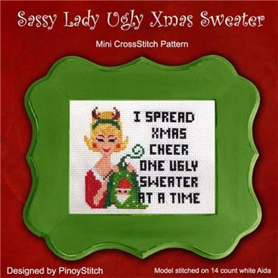 (image for) Sassy Lady Ugly Xmas Sweater
